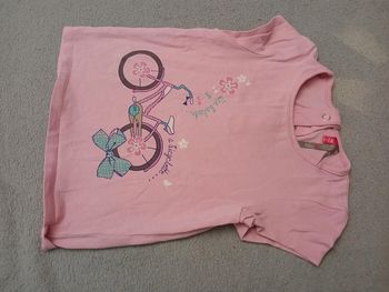 Lot de t shirt fille 12 mois