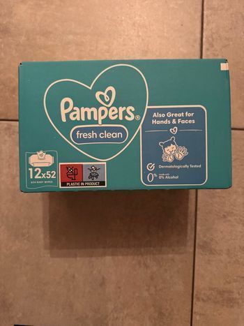 Lingettes Pampers Fresh Clean