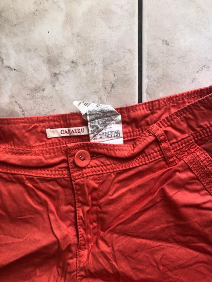 Short orange - photo numéro 3