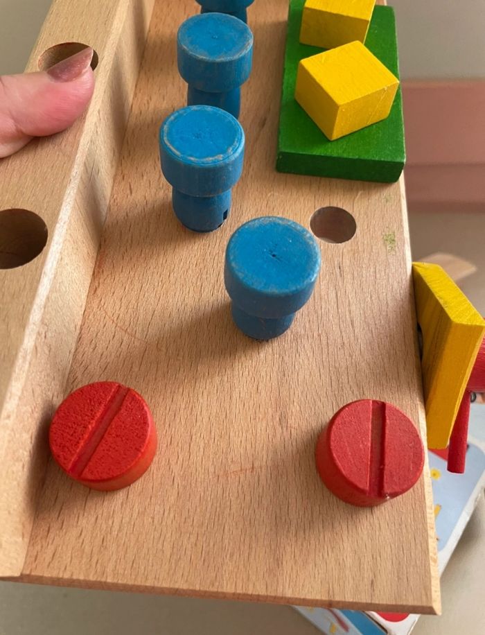 Établi Playskool bois vintage - photo numéro 6