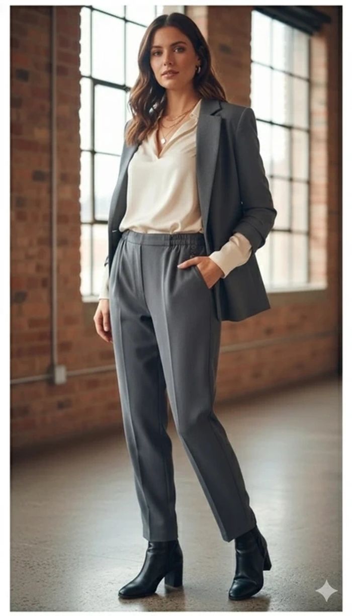 Pantalon tailleur T-L