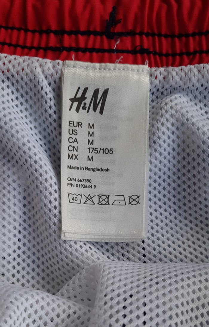 Maillot de bain, homme, H&M, taille M - photo numéro 3
