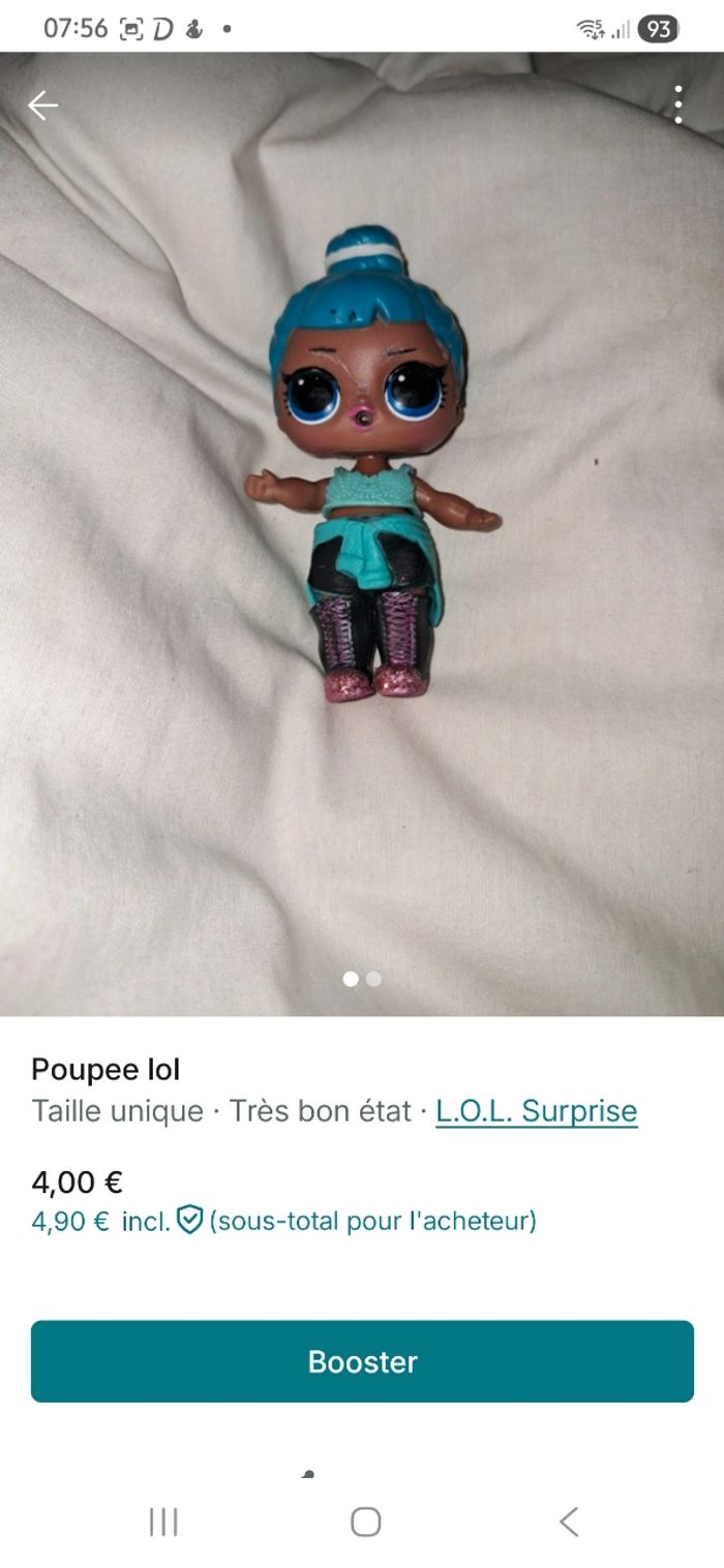 Poupées lol figurine