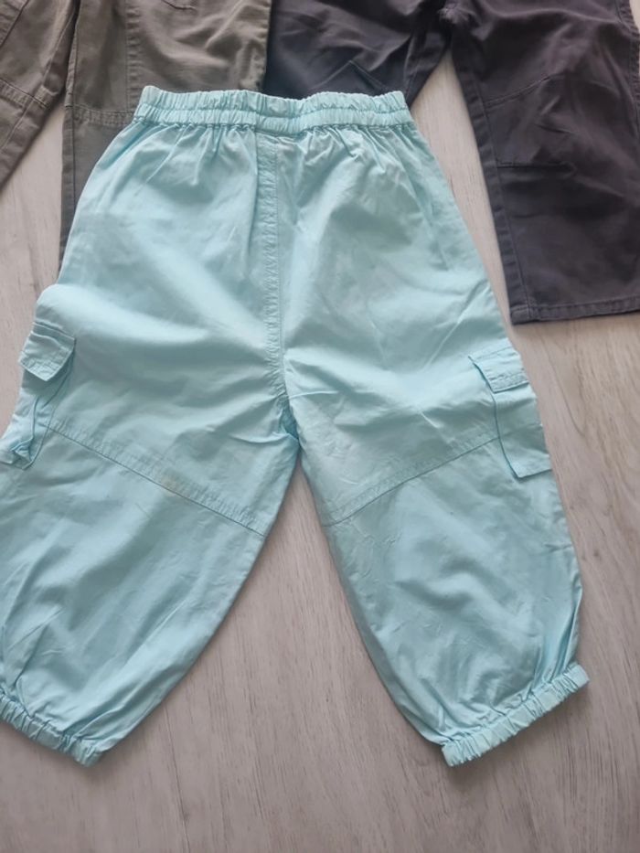 Lot pantalons toile - photo numéro 3