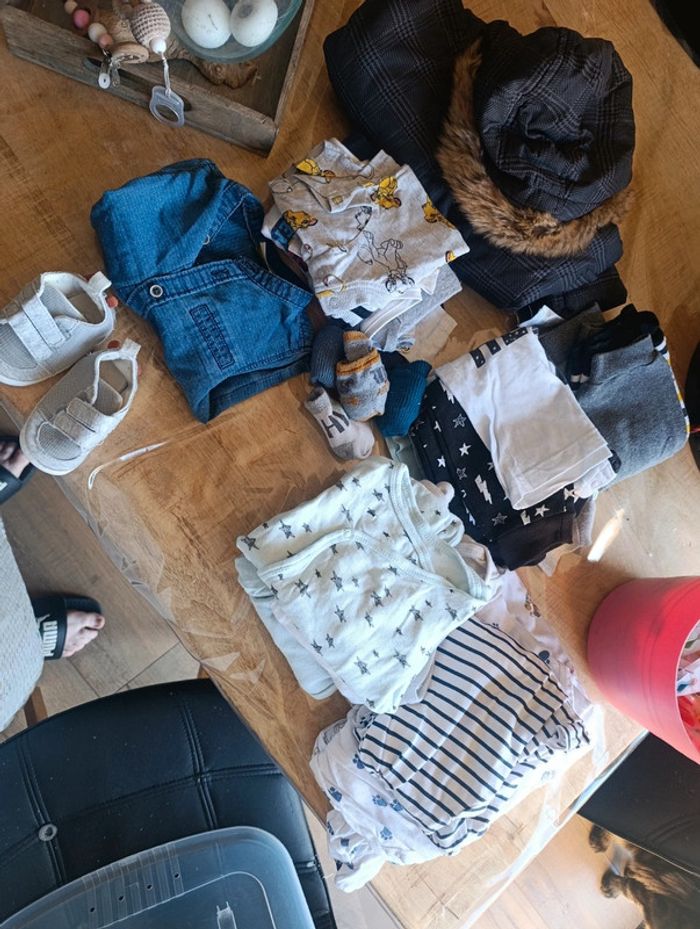 Lot vêtements garçons 6 mois