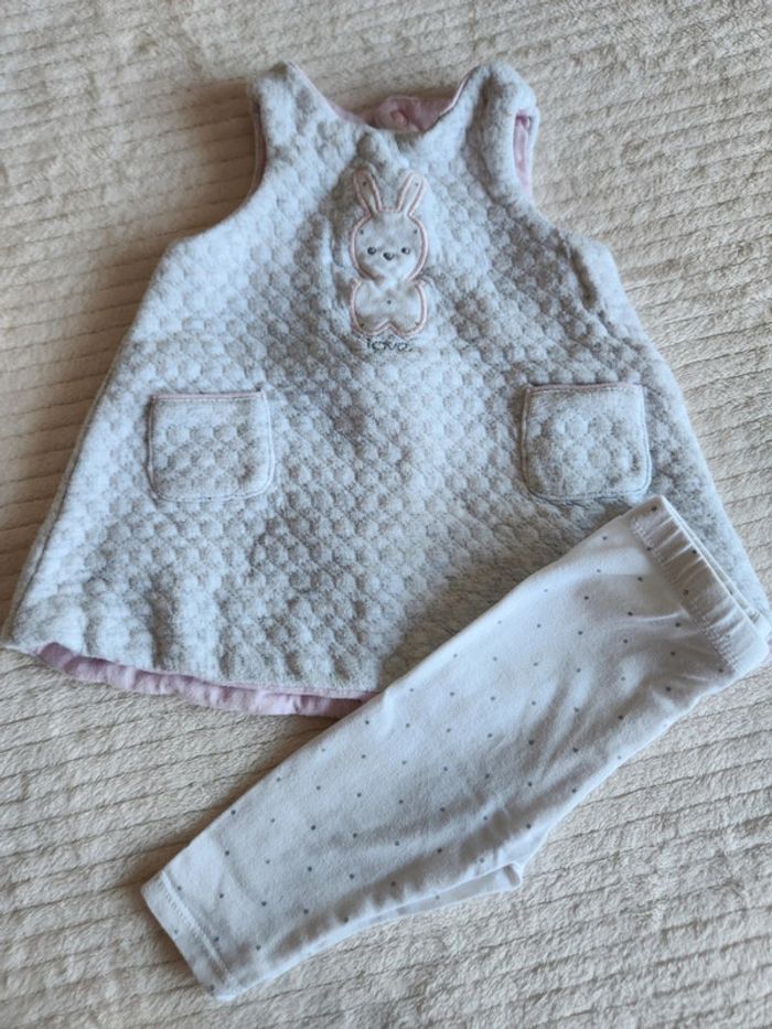 Ensemble robe réversible