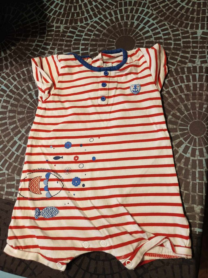 combishort mixte 9 mois les bebes sont comme ca