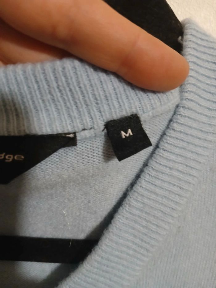 🍍 Pull bleu ciel Cutting Edge taille M - photo numéro 6