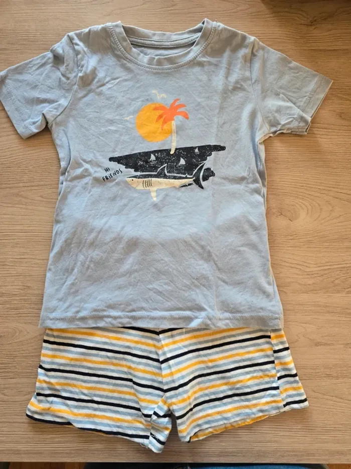 Ensemble enfant été t-shirt + short