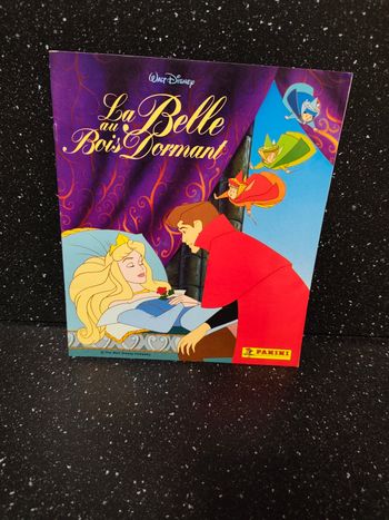 Album panini vintage Disney la belle au bois dormant 
