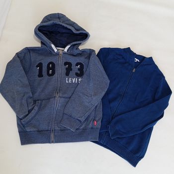 Lot 2 vestes pour garçon 10 ans. Sweat a Capuche Levi's