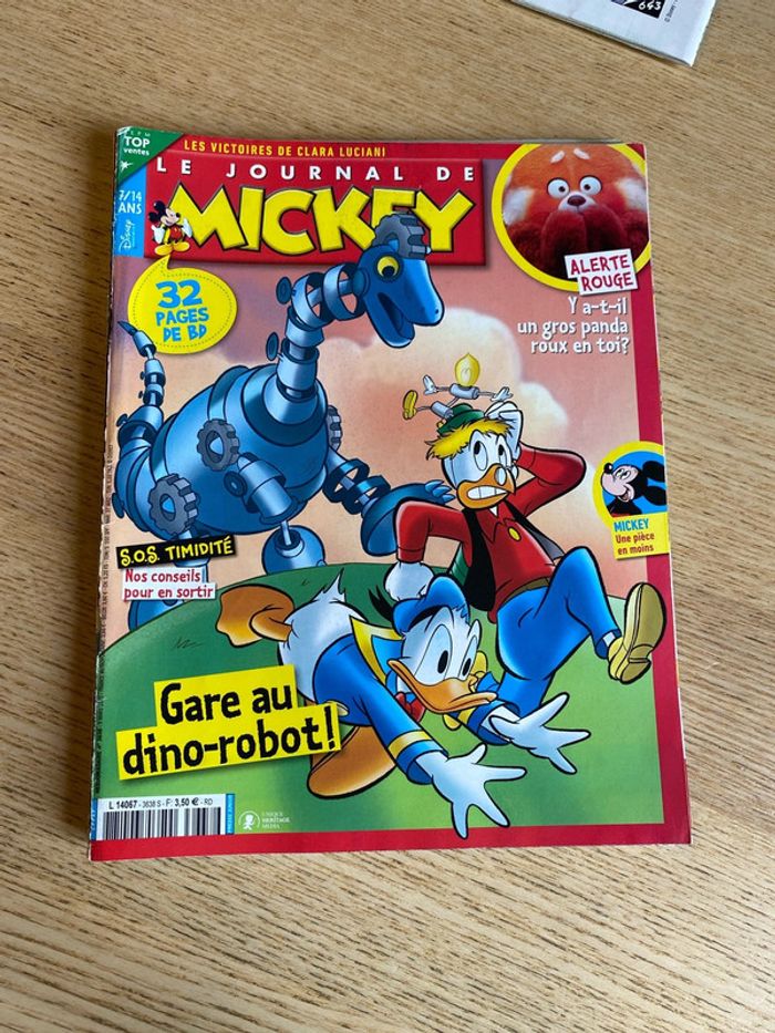 Lot de 6 Le journal de Mickey - photo numéro 4