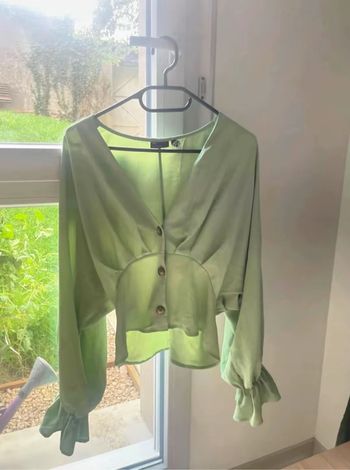 Blouse verte