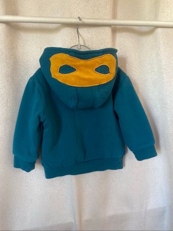 Gilet capuche masque 18 mois kiabi