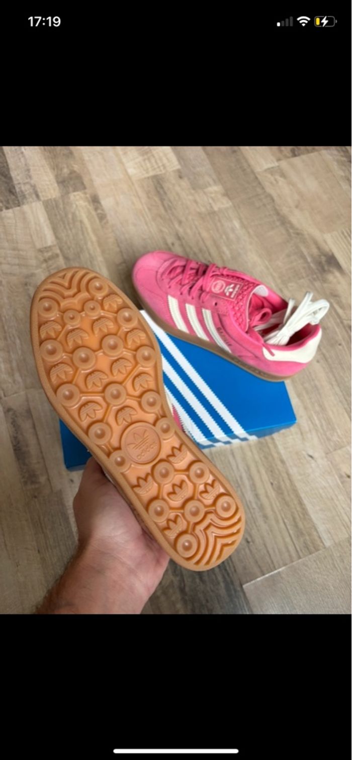 Sneakers Adidas Gazelle Indoor w rose - photo numéro 4