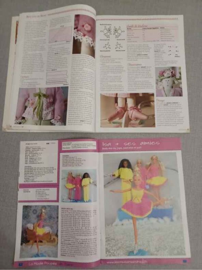 Lot livres sur les poupées les barbies les doudou - photo numéro 4