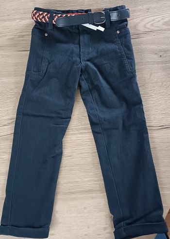 Pantalon toile 4 ans marine neuf sergent major