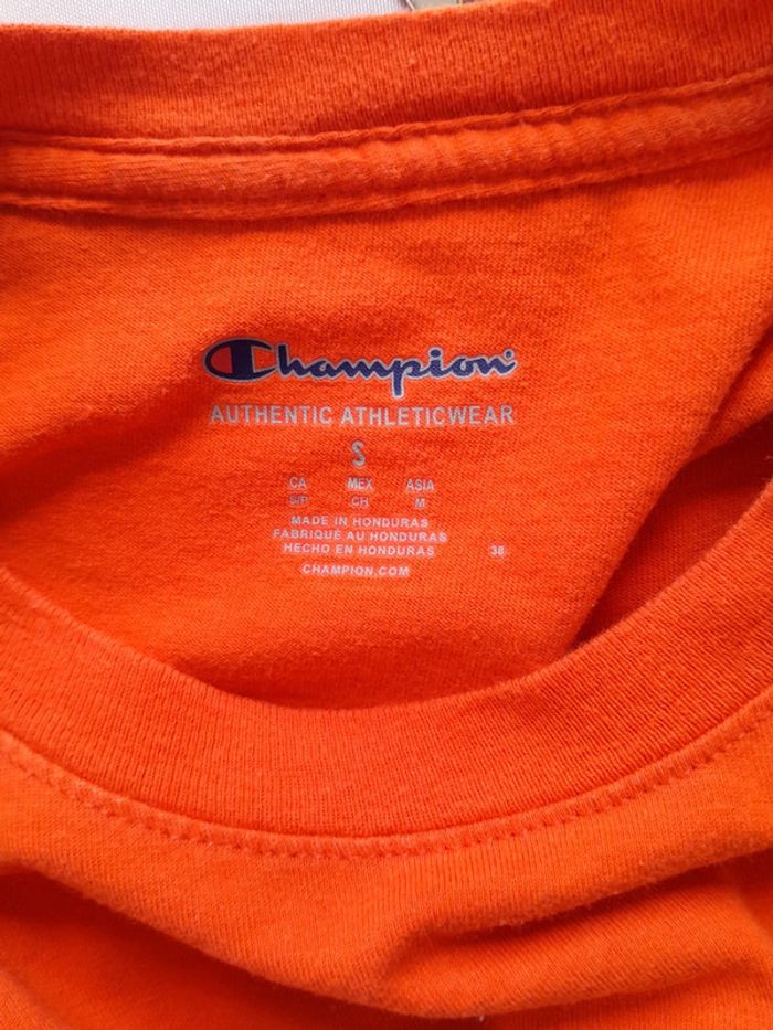 Tee shirt champion taille s avec broderie - photo numéro 5