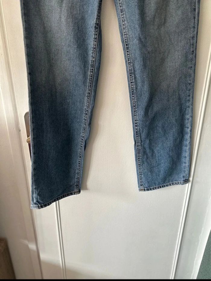 Jean brut coupe droite bleu taille W31/32 40 ASOS Design - photo numéro 4