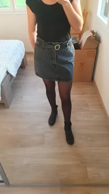 Jupe en jean