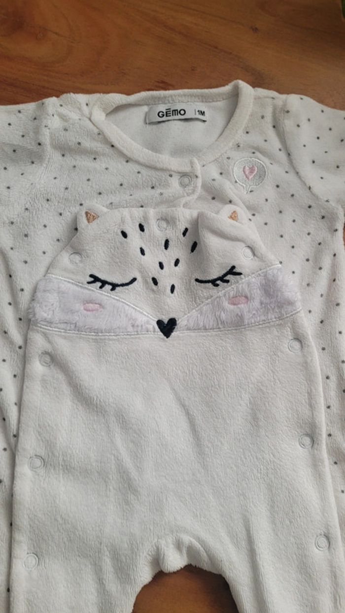 Pyjama fille 1 mois - photo numéro 4