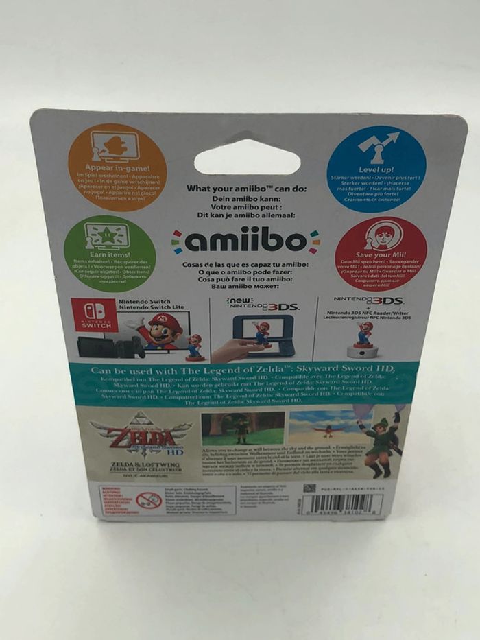 Figurine Amiibo Zelda et Loftwing Nintendo neuf - photo numéro 2