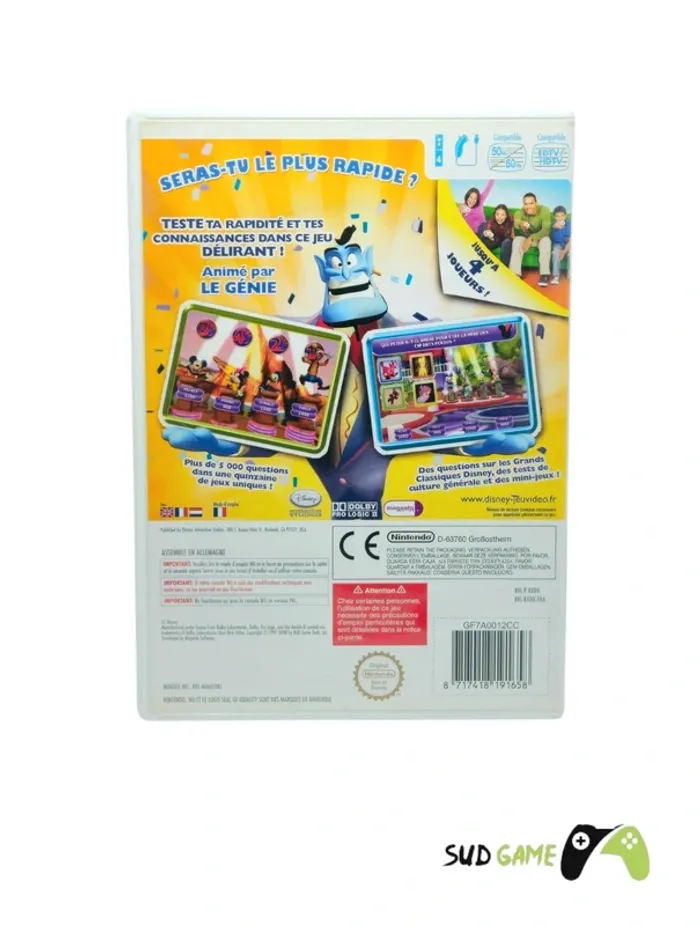 Nintendo Wii # Disney Think fast # - photo numéro 2