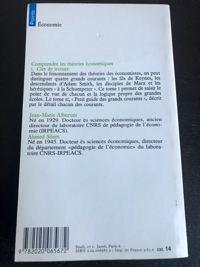 Livre « Comprendre les théories économiques » - photo numéro 2