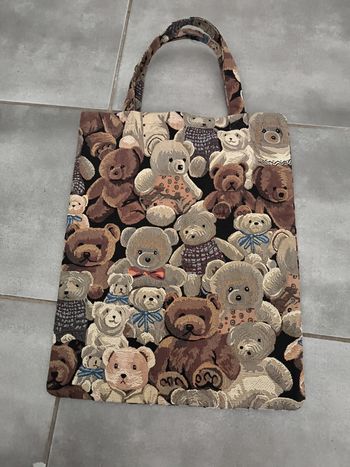 Sac cabas oursons
