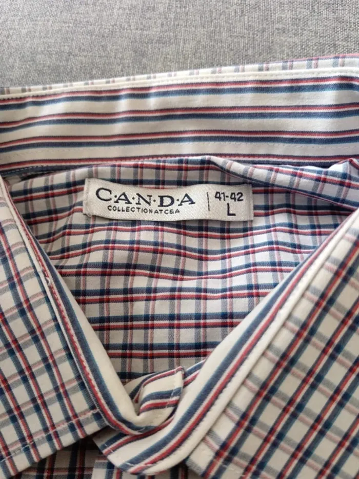 C59 chemise carreaux CANDA L - photo numéro 3
