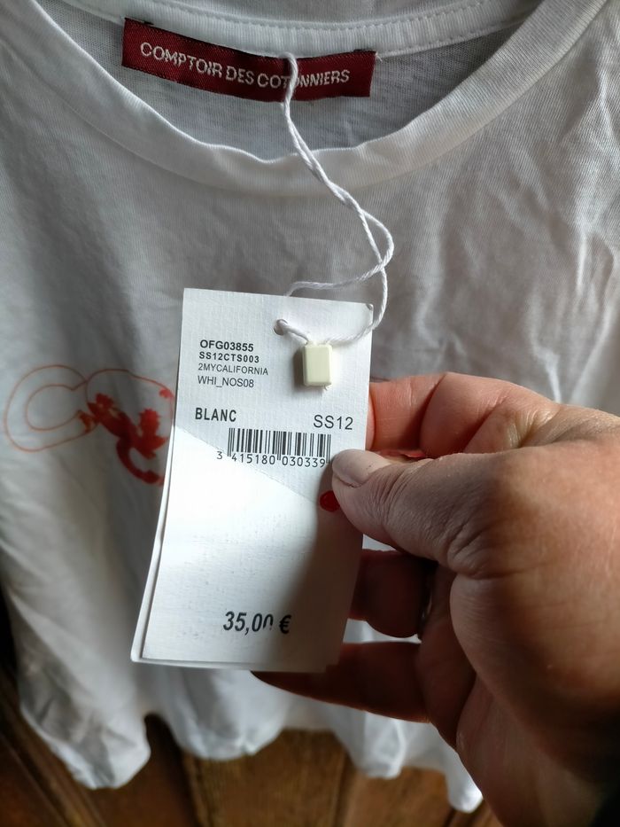 Tee shirt Comptoir des cotonniers neuf 8 ans - photo numéro 4