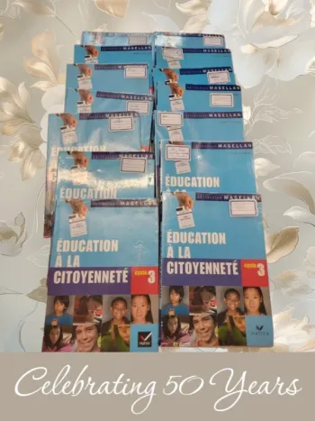 Lot de 14 manuels emc cm1 cm2