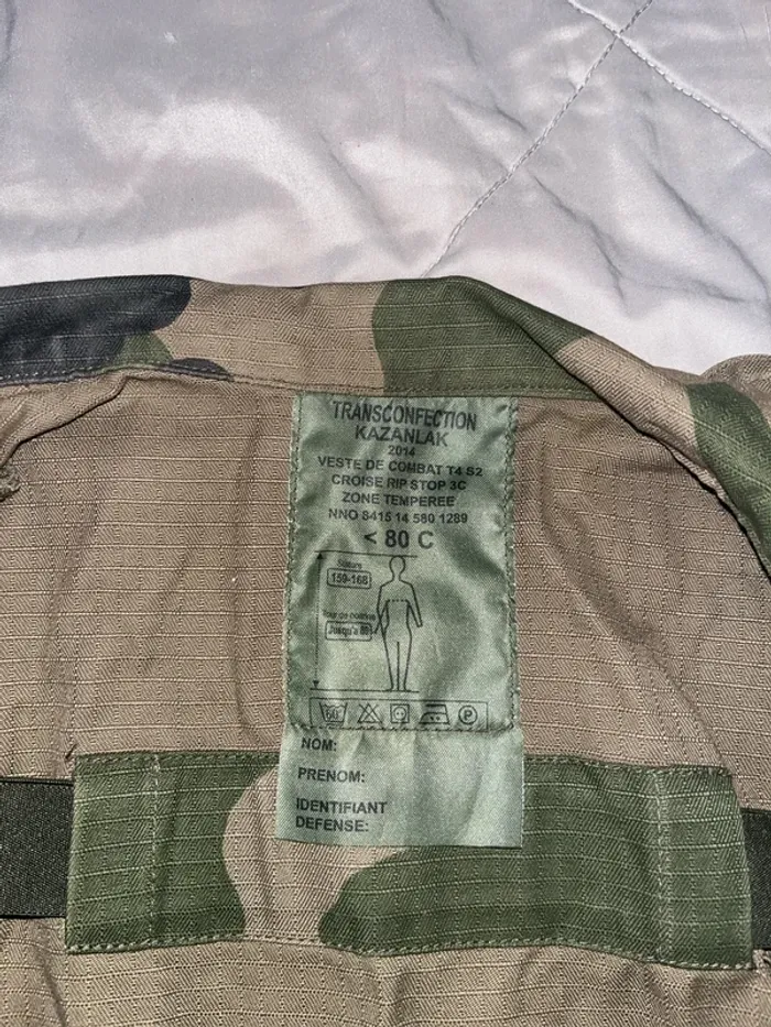 Veste militaire T4 80C - photo numéro 6