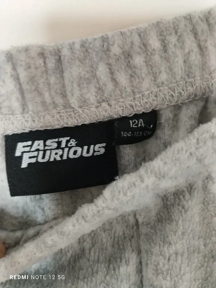 Pyjama Fast & Furious taille 12 ans - photo numéro 5