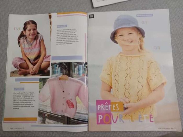 Lot livres sur le tricot le crochet - photo numéro 8