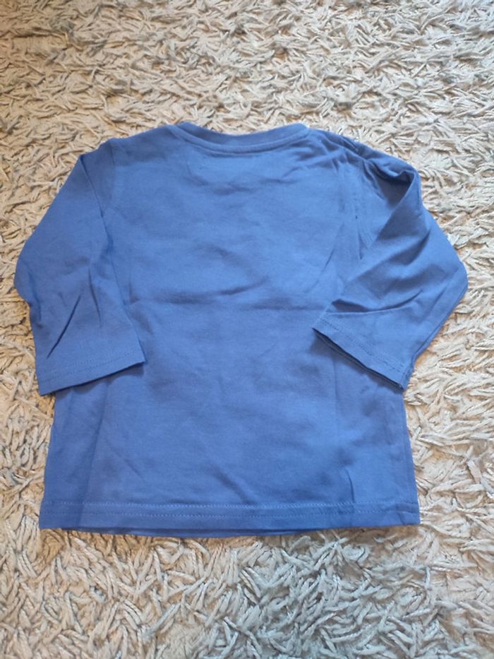 t-shirt bleu bébé - photo numéro 2