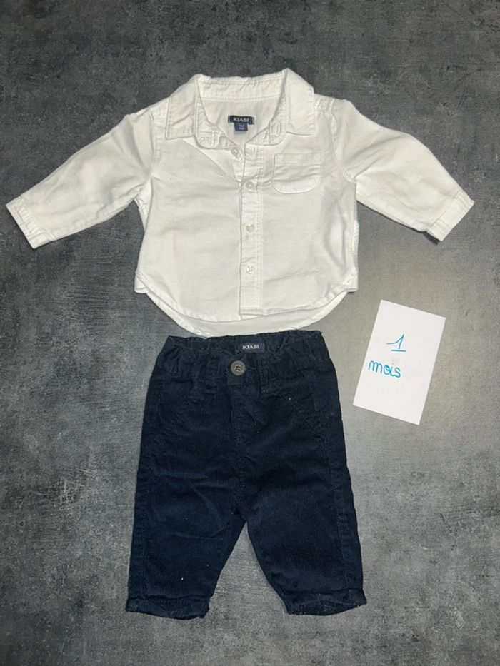 Ensemble bébé chemise
