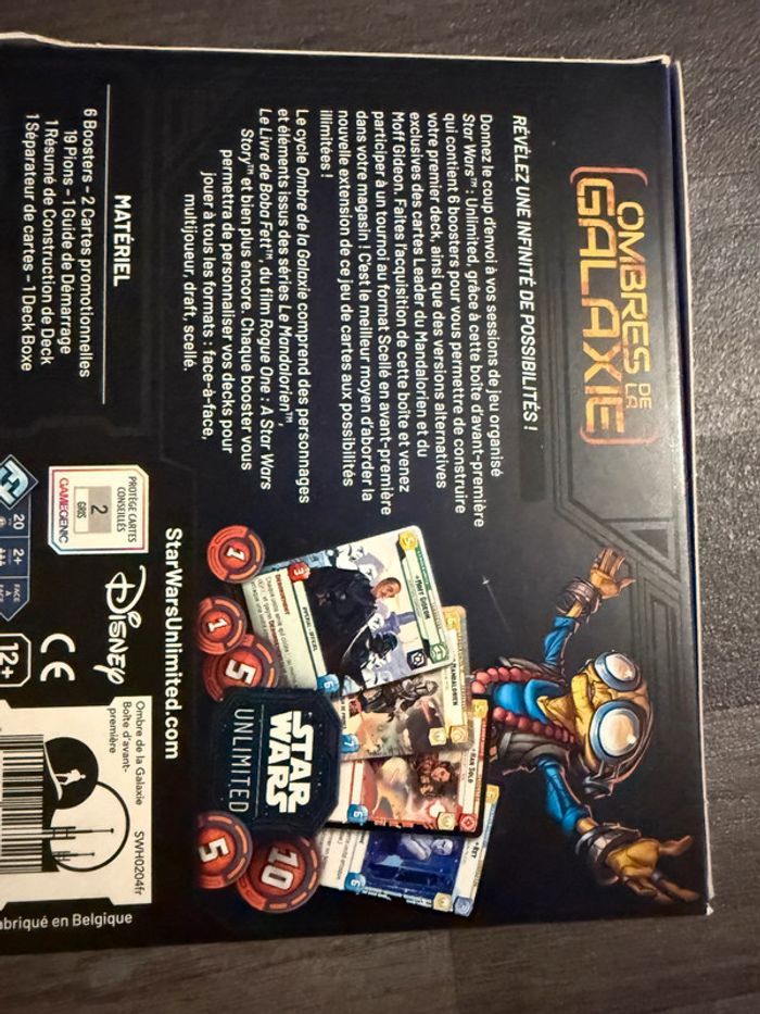 Kit avant première AP Star Wars Unlimited Ombres de la Galaxie chapitre 2 - photo numéro 2