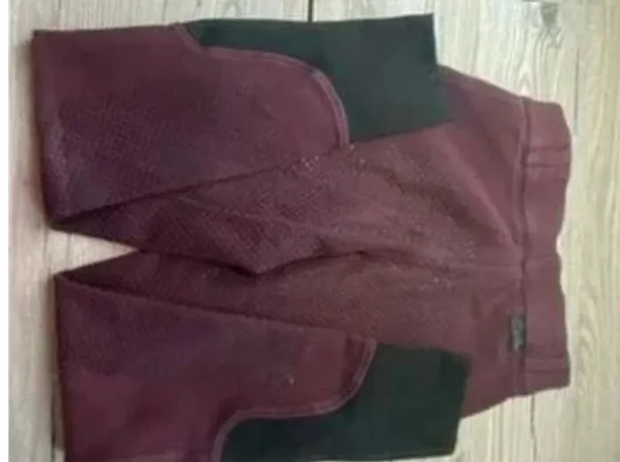 Pantalon  d’Équitation  Équilibre Full  grip / Kraemer Taille  36,  Bordeau,  Très Bon  État - photo numéro 5
