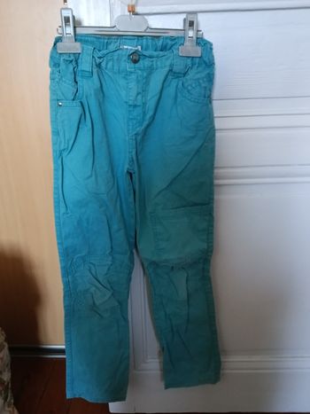 Pantalon dpam turquoise