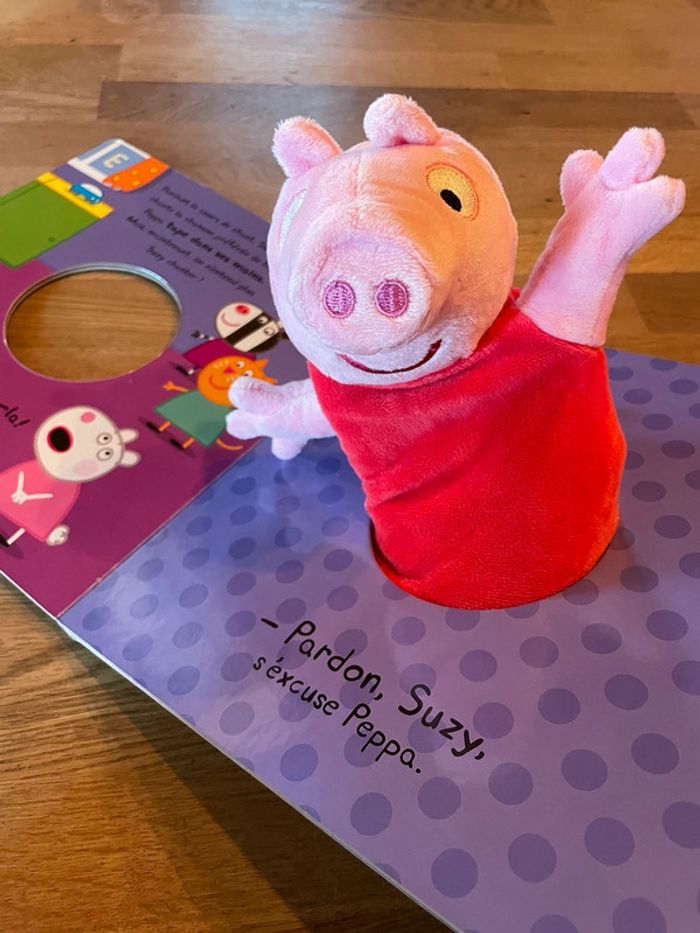 Livre Peppa Pig Mon livre marionnette Joue avec Peppa - photo numéro 7