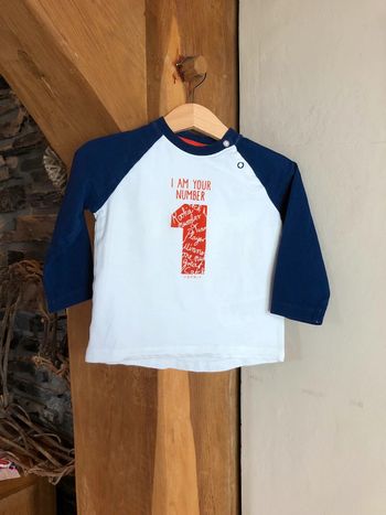 T-shirt manches longues esprit 18m 86cm