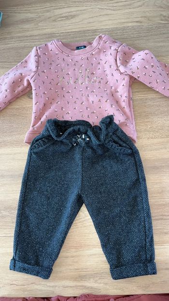 Ensemble pantalon + pull