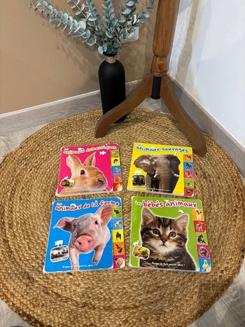 Livre bébé les animaux