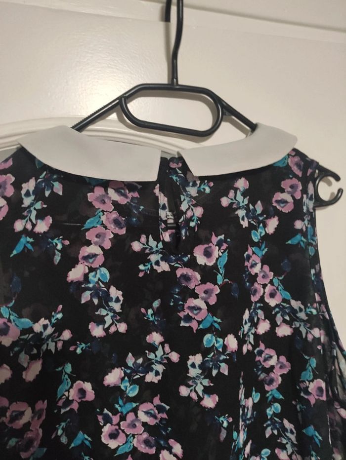 Blouse longue col Claudine taille 48. - photo numéro 6