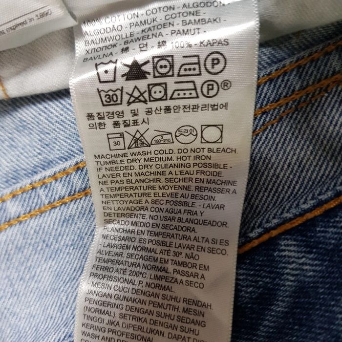 Jean Levi's 505 W32 L30 Bleu - photo numéro 10