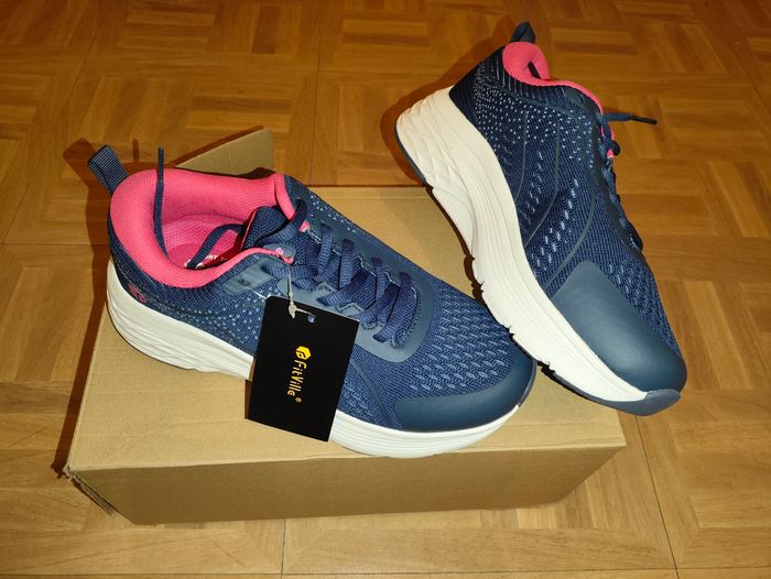 Chaussures ultra légères pour femme bleu/rose FitVille Cloud Wanderer V16 T38 - photo numéro 3