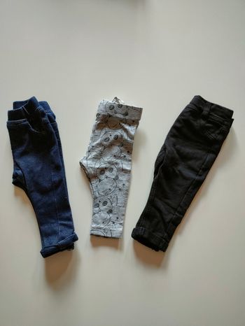 Lot de 3 bas bébé fille taille 3/6 mois