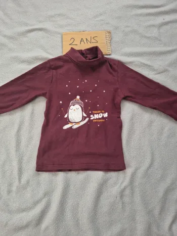 T-shirt col roule 24 mois kiabi