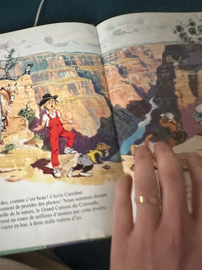 Caroline en Amérique couleurs bd album livre Pierre Probst San Francisco - photo numéro 5